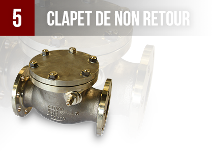 Clapet de non retour